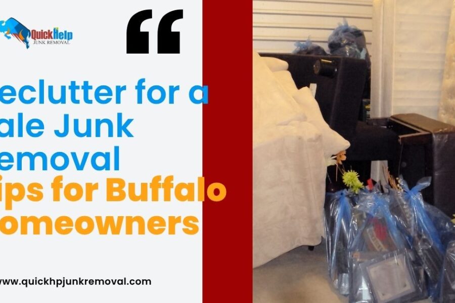 Declutter for a Sale: Junk Removal Tips for Buffalo Homeowners