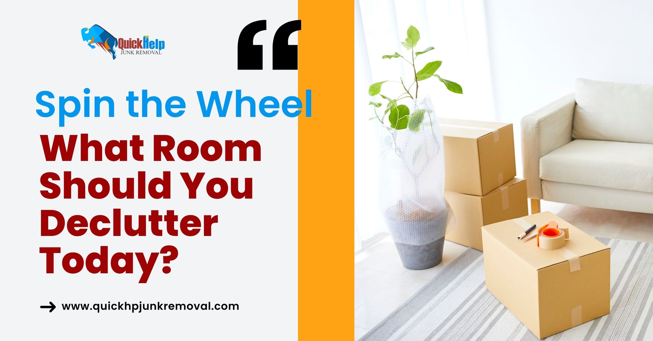Spin the Wheel: What Room Should You Declutter Today?