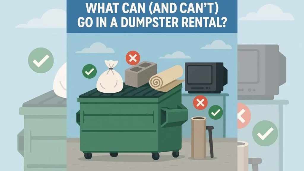 Dumpster Rental for Roofing Projects: What to Know