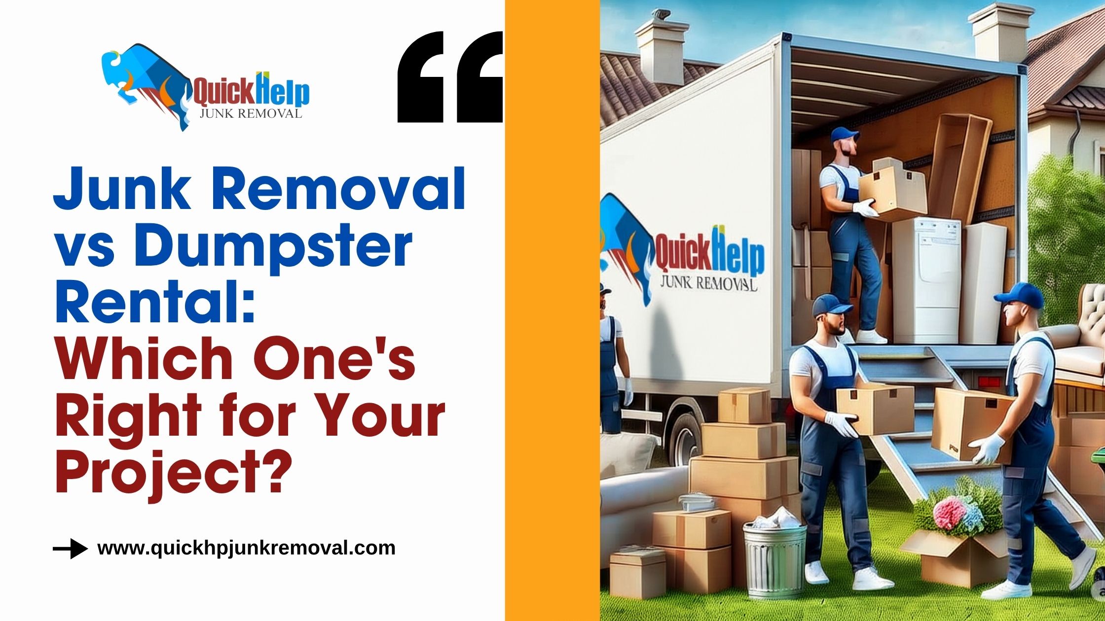 Junk Removal vs Dumpster Rental: Which One's Right for Your Project?