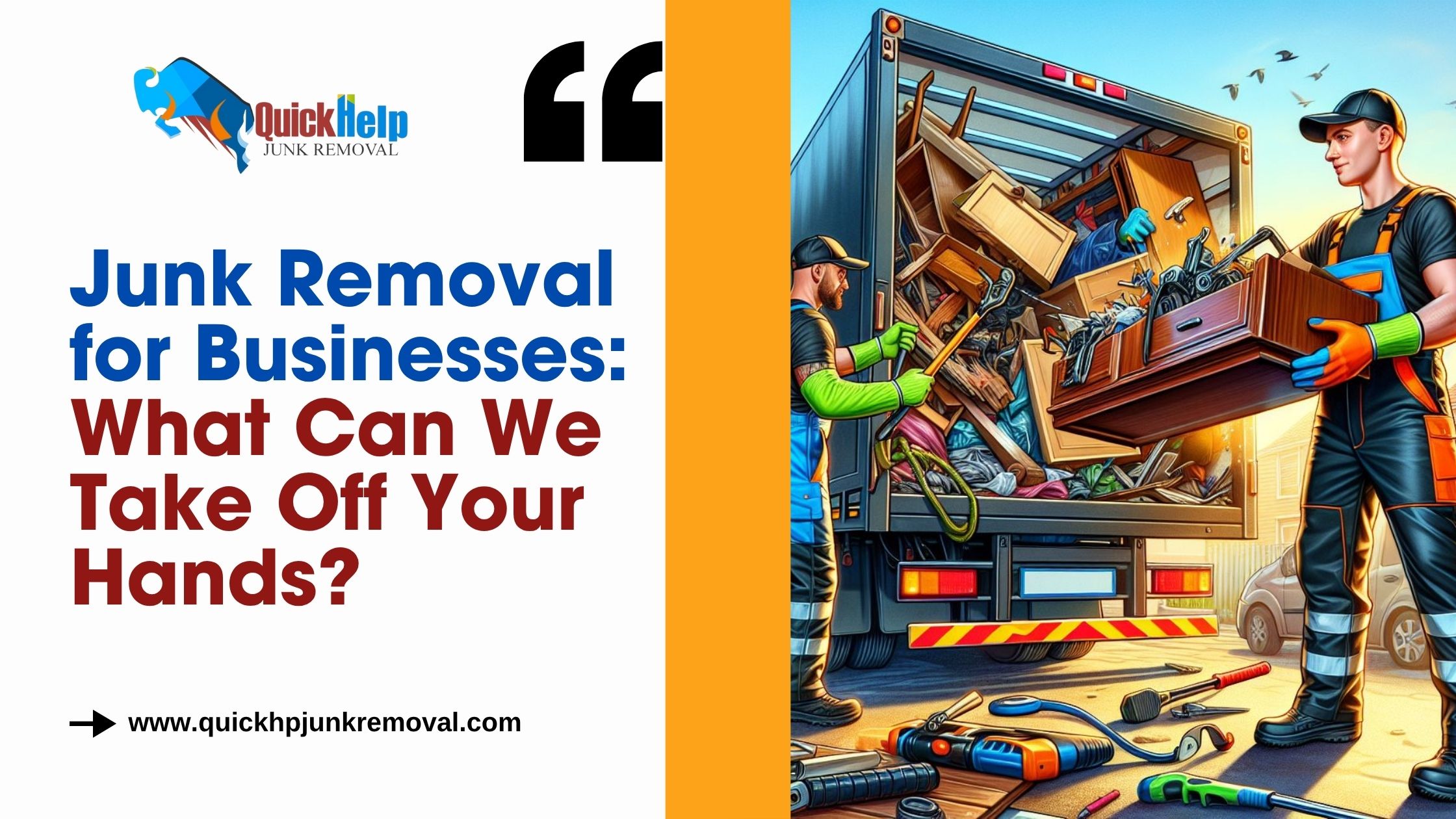 Junk Removal for Businesses: What Can We Take Off Your Hands?