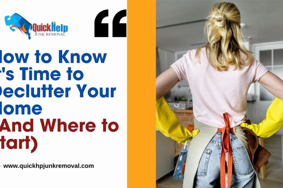 How to Know It's Time to Declutter Your Home (And Where to Start)