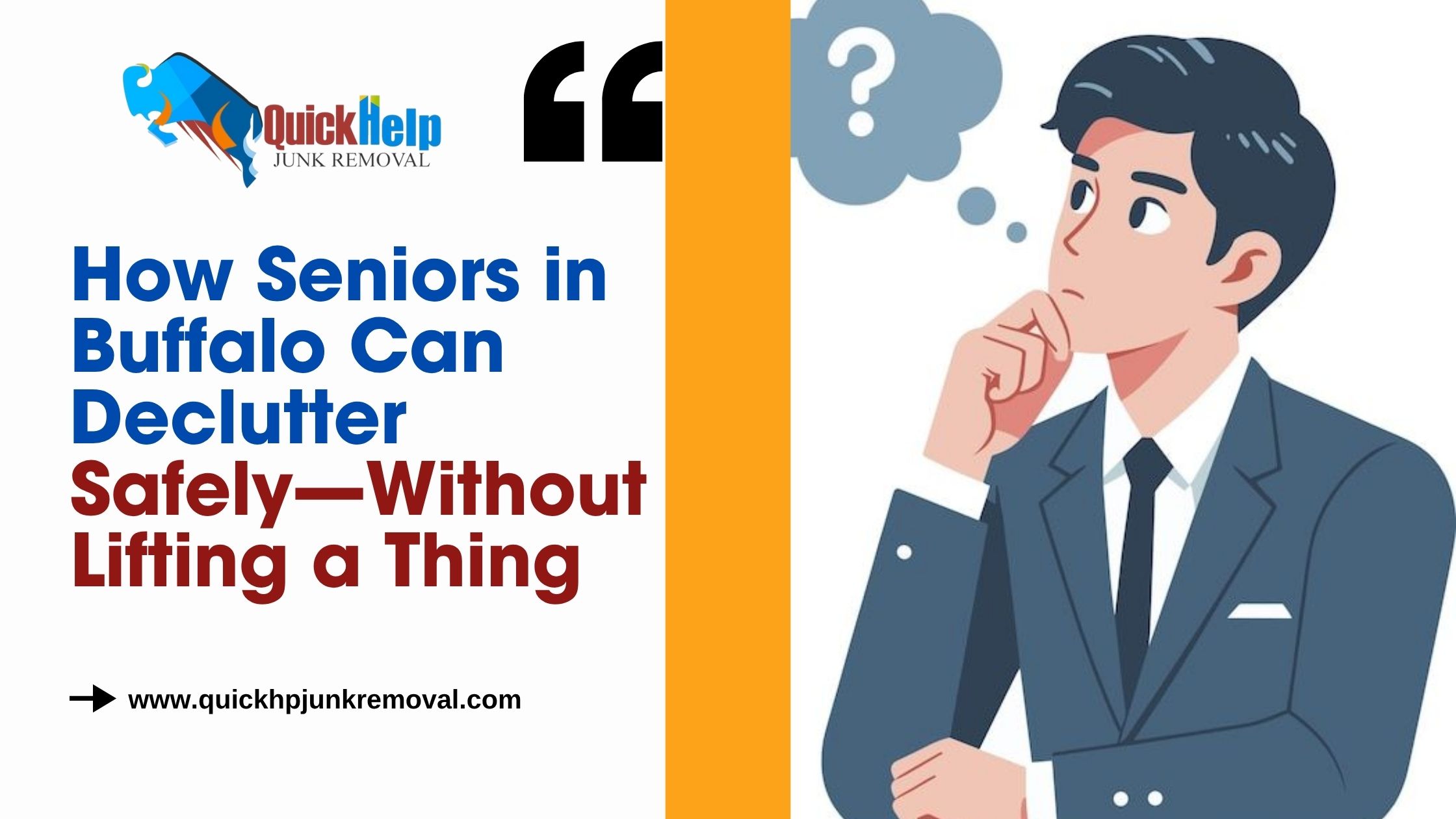 How Seniors in Buffalo Can Declutter Safely—Without Lifting a Thing