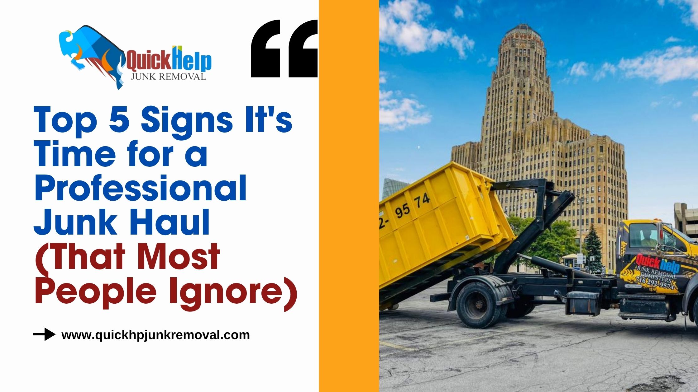 Top 5 Signs It's Time for a Professional Junk Haul (That Most People Ignore)