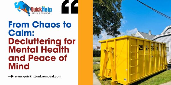 From Chaos to Calm: Decluttering for Mental Health and Peace of Mind