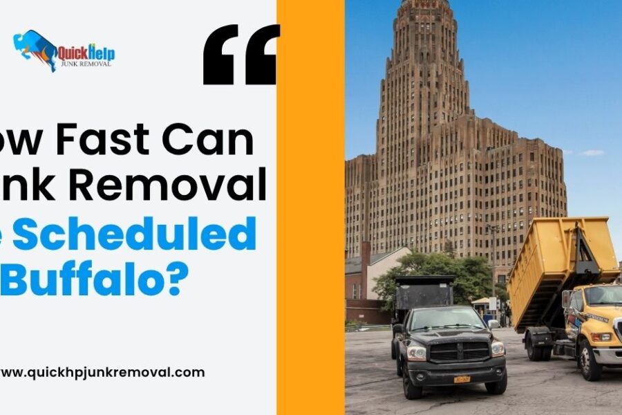 How Fast Can Junk Removal Be Scheduled in Buffalo?