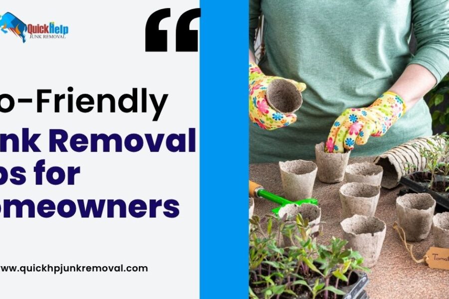 Eco-Friendly Junk Removal Tips for Homeowners