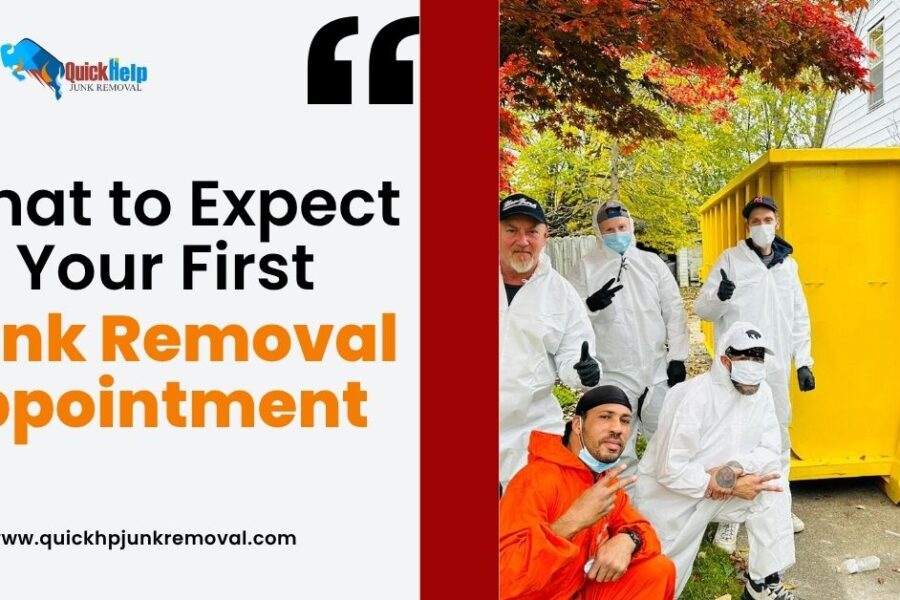 What to Expect on Your First Junk Removal Appointment