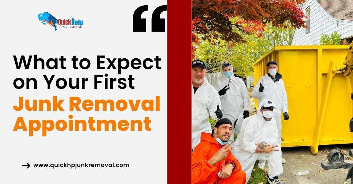 What to Expect on Your First Junk Removal Appointment