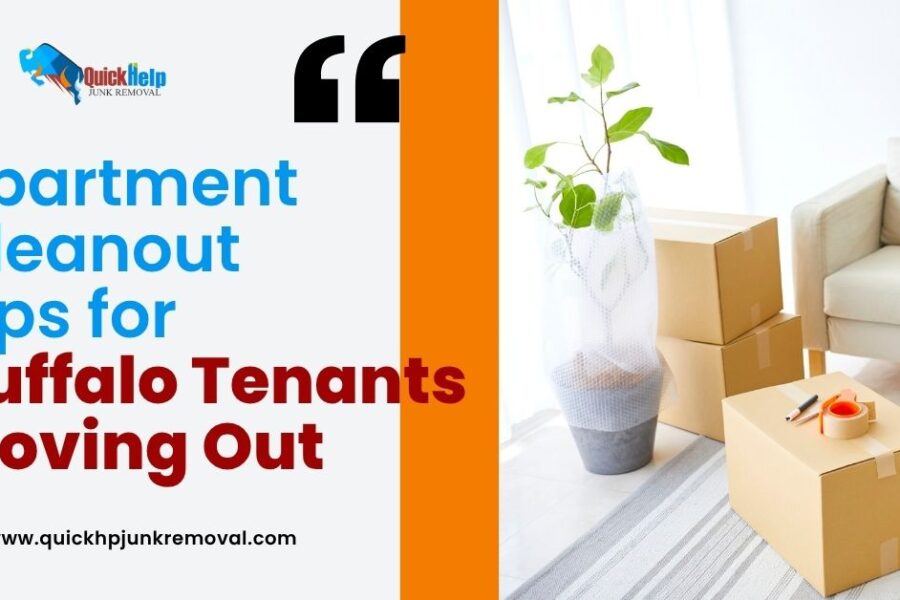 Apartment Cleanout Tips for Buffalo Tenants Moving Out