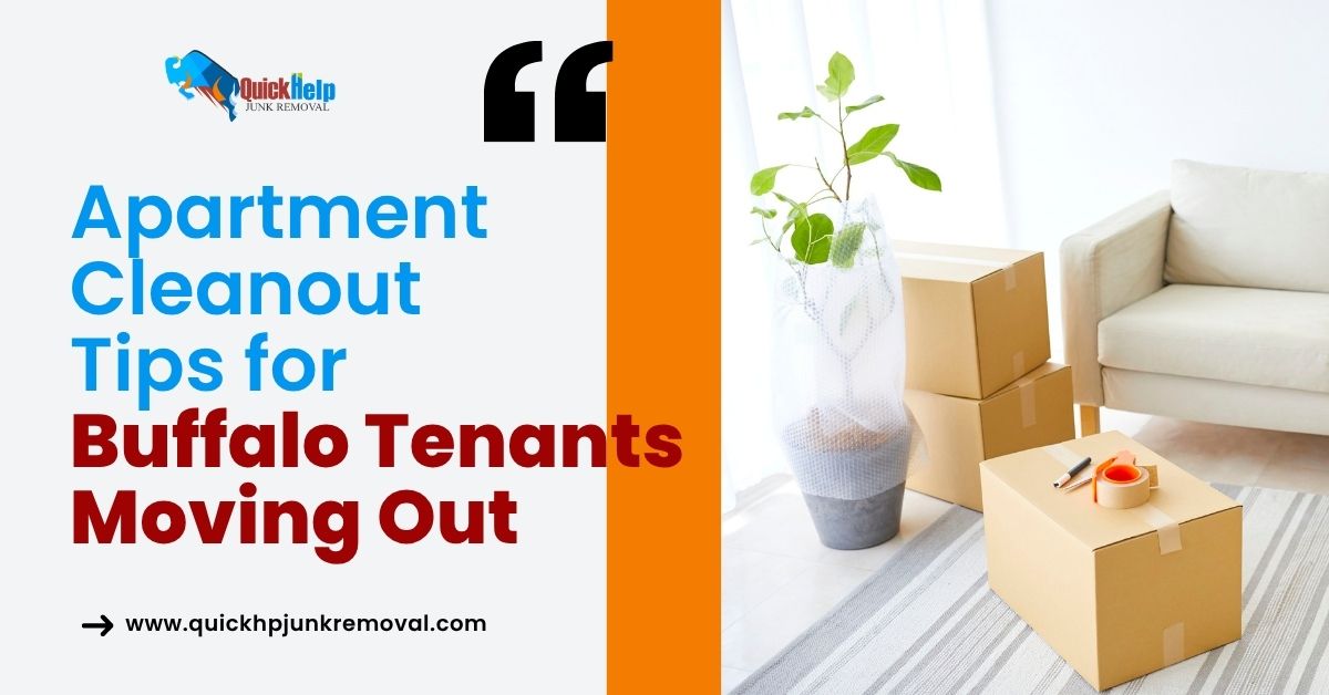 Apartment Cleanout Tips for Buffalo Tenants Moving Out