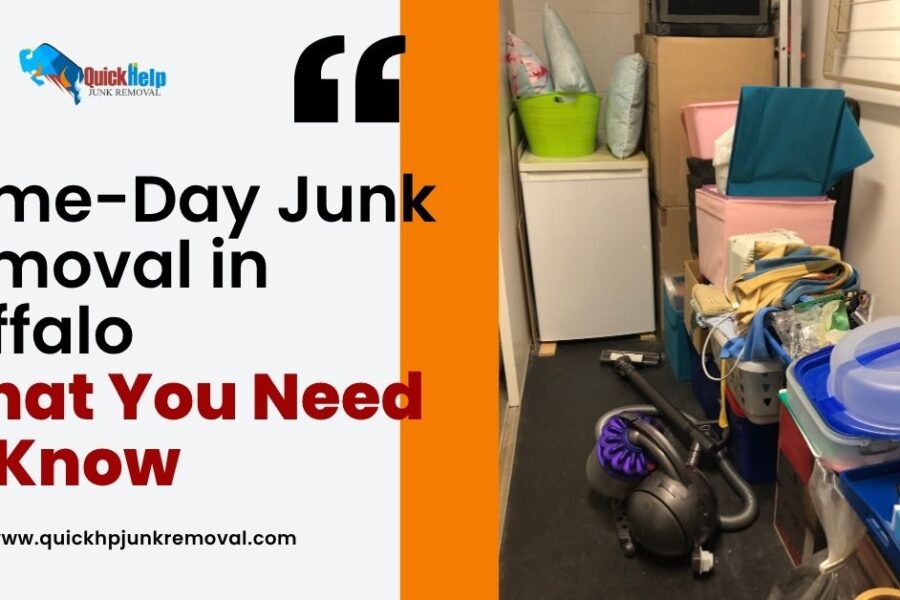 Same-Day Junk Removal in Buffalo: What You Need to Know