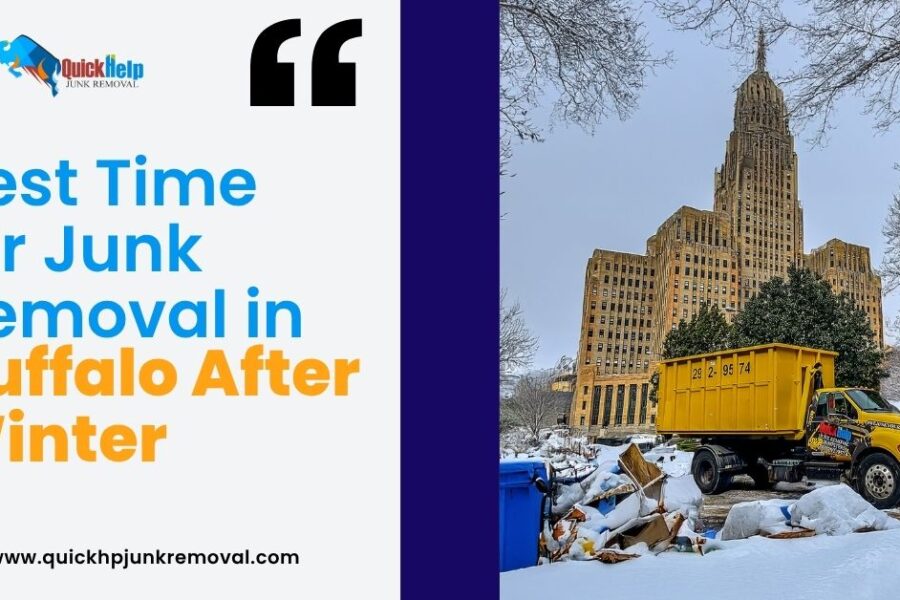 Best Time for Junk Removal in Buffalo After Winter