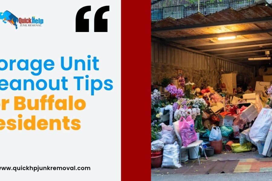 Storage Unit Cleanout Tips for Buffalo Residents