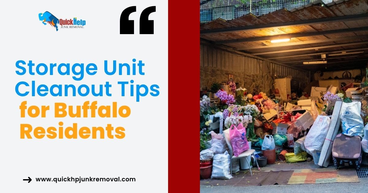 Storage Unit Cleanout Tips for Buffalo Residents