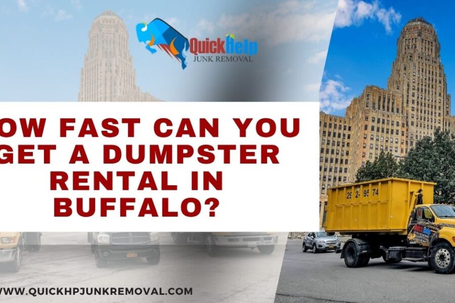 How Fast Can You Get a Dumpster Rental in Buffalo?